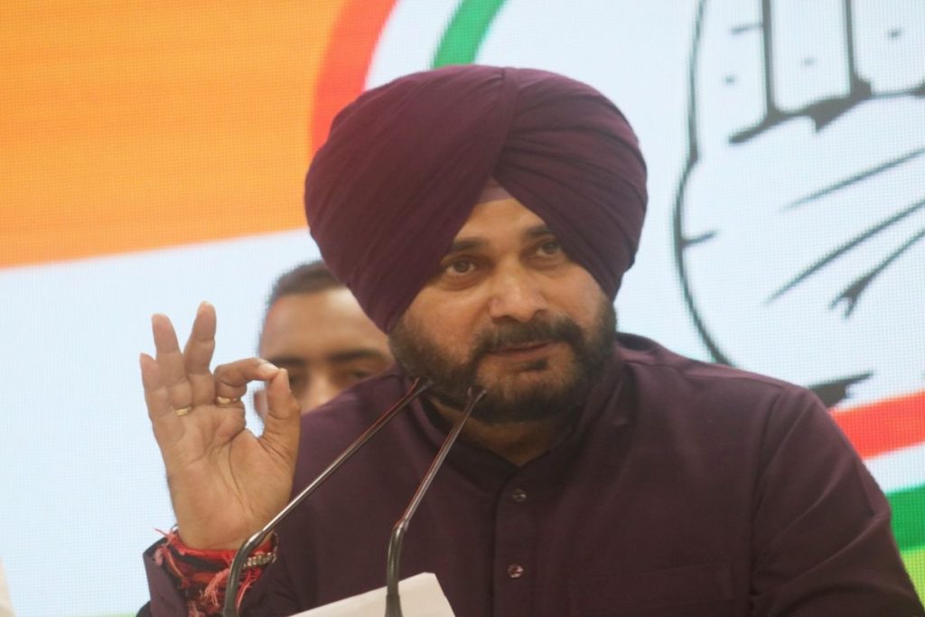 After Quitting Punjab Cabinet Navjot Sidhu Sends Resignation To