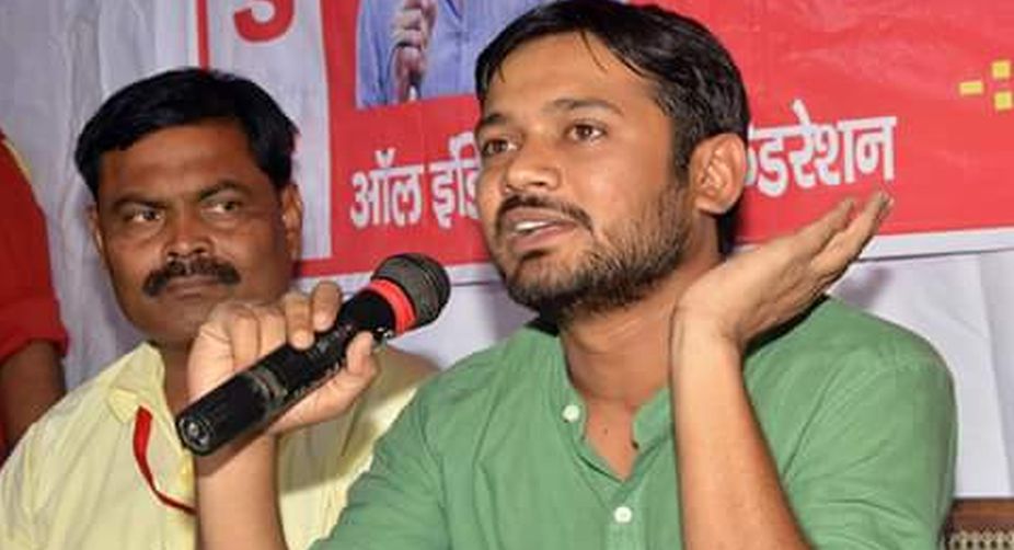 Man held for throwing ink at Kanhaiya, misbehaving with AAP councilor