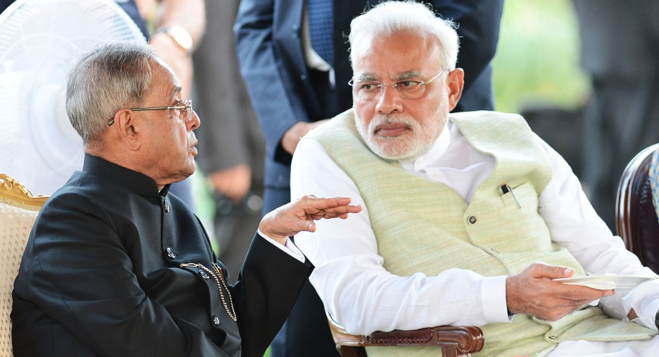 Mukherjee praises Modi for his transformational changes