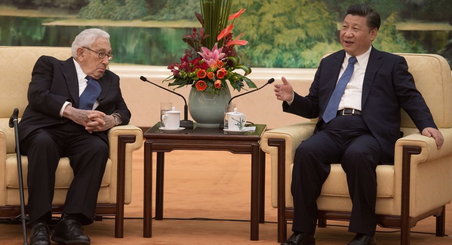 Xi Jinping meets Henry Kissinger, discusses USChina ties The Statesman