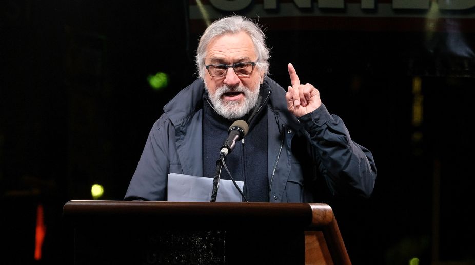 De Niro criticises Trump in front of school students