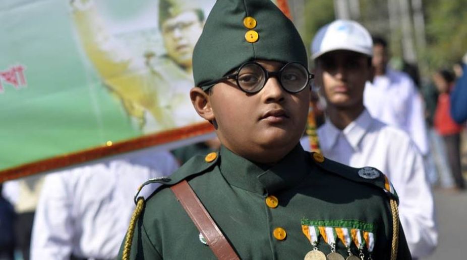 Students take out colourful procession to mark Netaji’s birthday