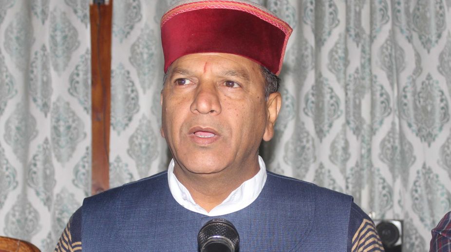 CM Virbhadra Singh only focus is to save his chair: BJP