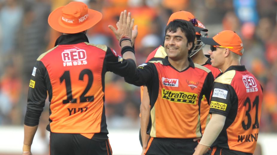 IPL 2017: SRH’s Rashid, Bhuvneshwar strike to keep Gujarat under control 