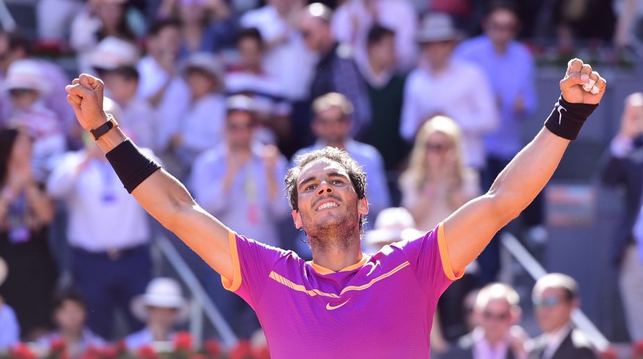 Nadal beats Djokovic to reach Madrid final