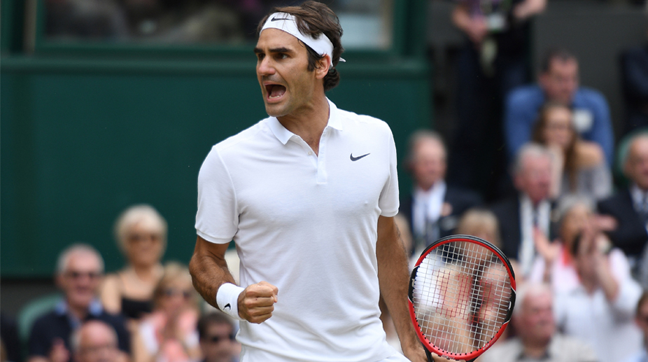 Roger Federer poised for record Wimbledon triumph