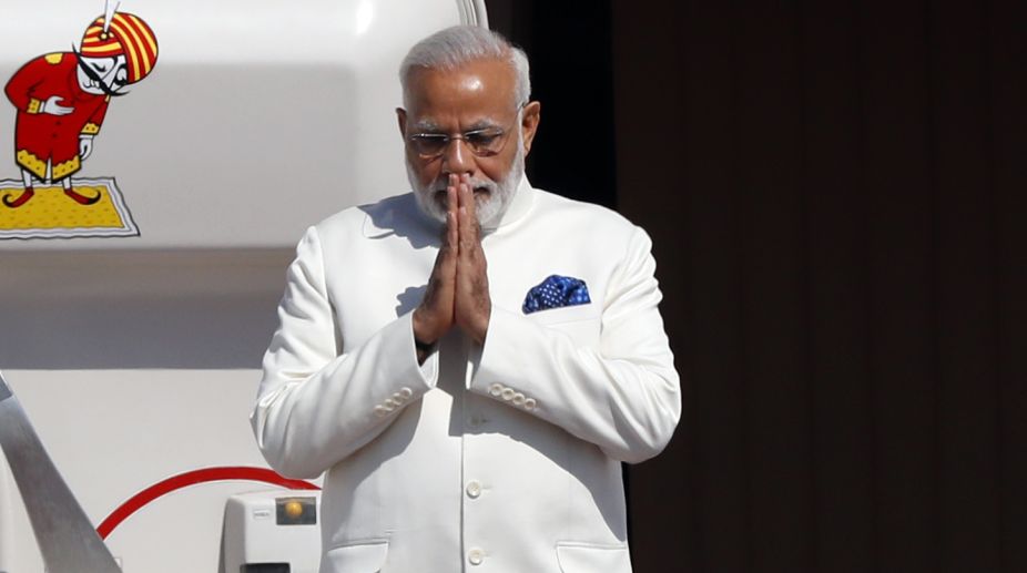 PM Modi arrives in Israel on historic visit