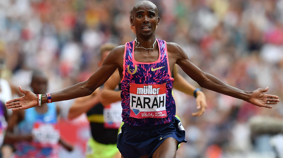 Mo Farah eases to victory, Elaine Thompson edges Dafne Schippers - The ...