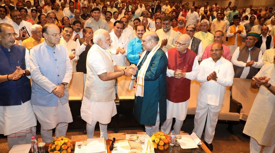 Shah has brought back Jan Sangh work culture: Modi - The Statesman