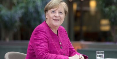 German Chancellor, Angela Merkel, French President, Emmanuel Macron, European Union, US trade