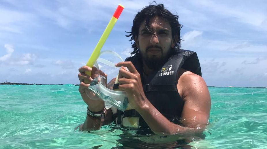 Why is Ishant Sharma looking for seam and bounce underwater?