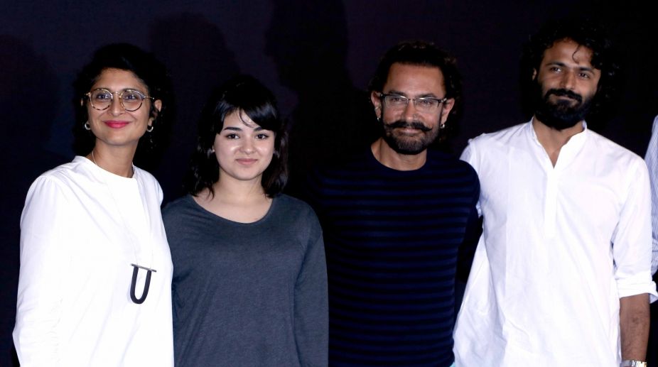 Aamir impressed by Zaira Wasim’s perfectionism