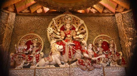 Its All About Being Traditional At Delhis Oldest Durga Puja The Statesman 8993