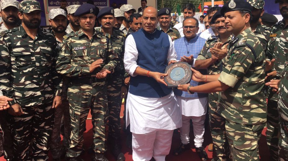 Rajnath lauds security forces for killing 5 JeM terrorists in J-K