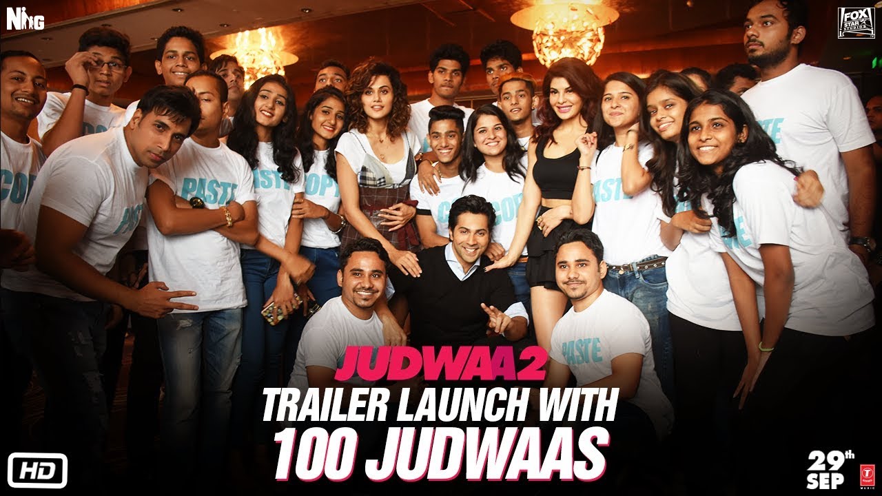 Judwaa 2 Trailer Launch with 100 Judwaas!