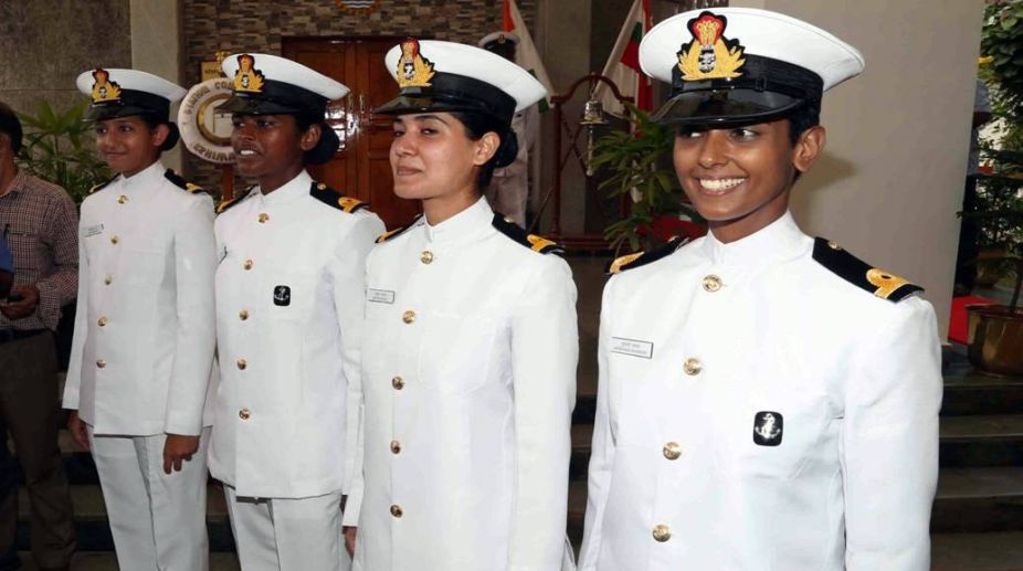 Indian Navy gets its first woman pilot, 3 women NAI officers