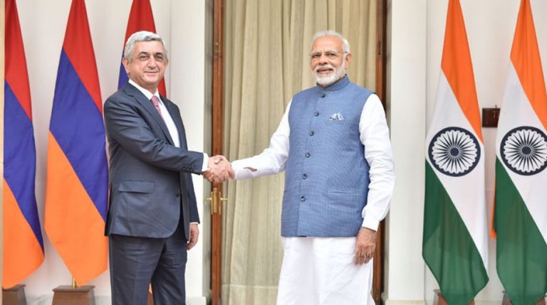 PM Narendra Modi meets Armenian President - The Statesman