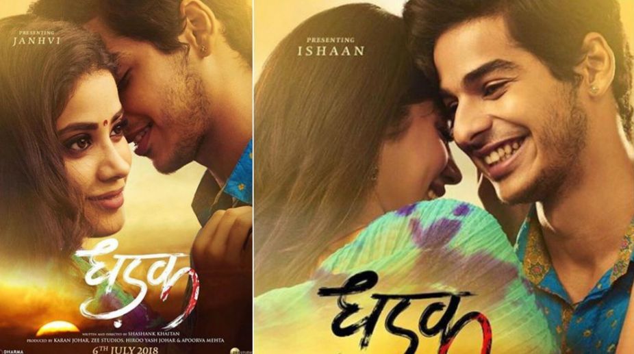 New picture of Janhvi Kapoor and Ishaan Khattar’s Dhadak