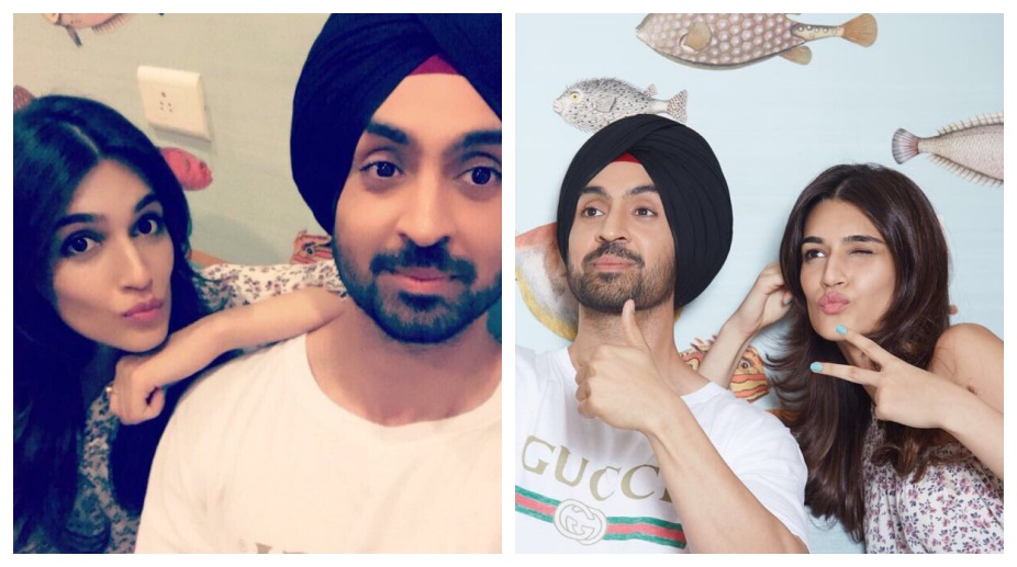 Kriti Sanon has interesting remarks on co-star Diljit Dosanjh