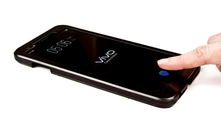 world's first in display fingerprint phone