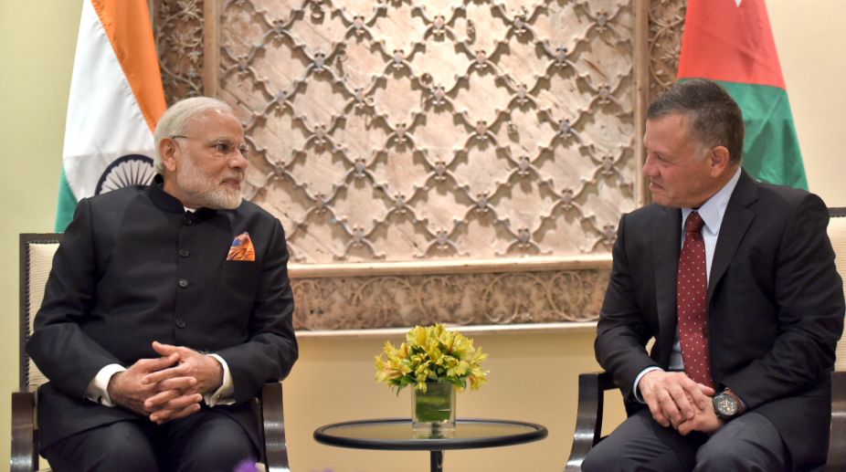 Jordanian King begins India tour today, to hold talks with PM Modi