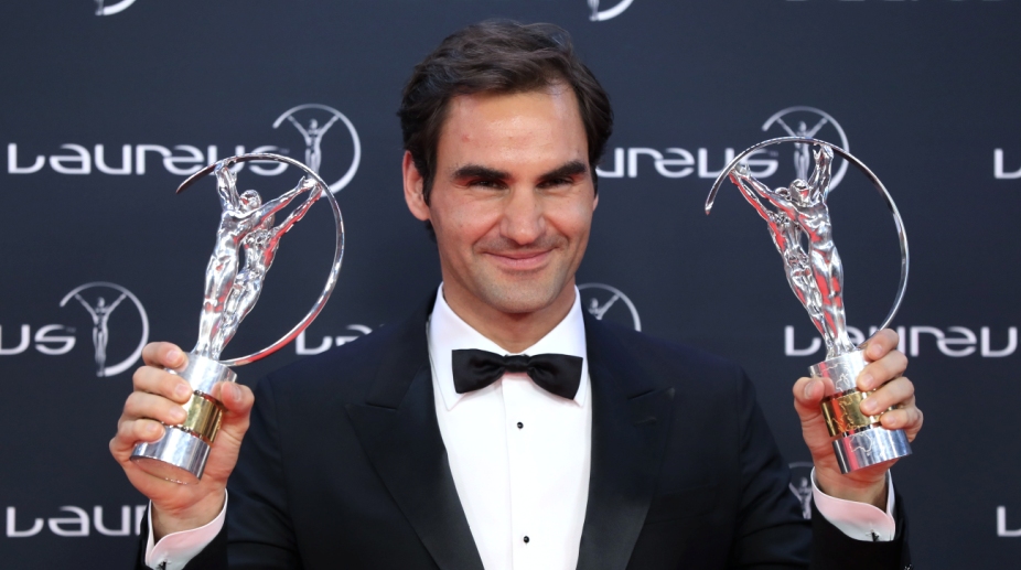 Federer becomes most decorated Laureus winner