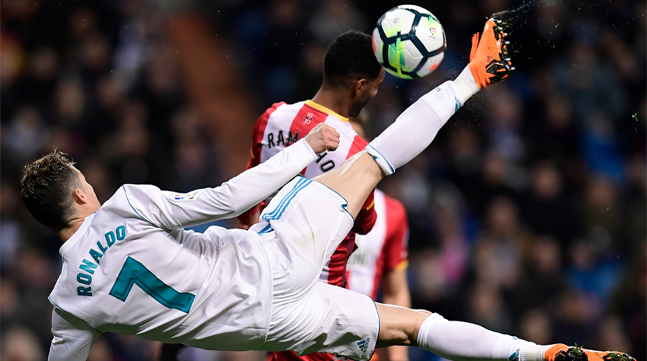 Cristiano Ronaldo uploads Instagram photo of overhead kick in Al