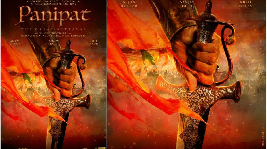 Revealed: First look of ‘Panipat’ starring Sanjay Dutt, Kriti Sanon, Arjun Kapoor