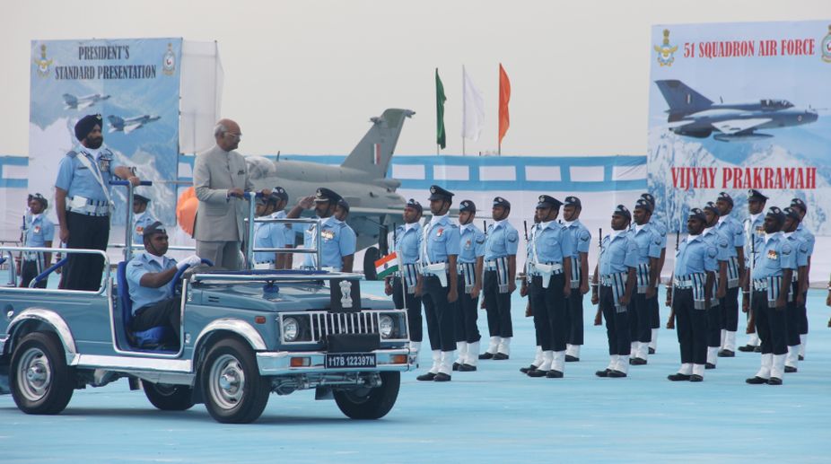 In pics: Presentation of President’s Standards and Colours