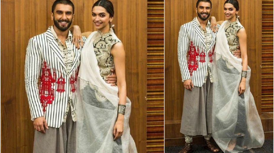 Ravishing as ever, @ranveersingh aces the look wearing our bespoke