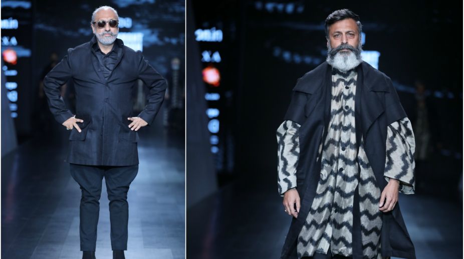 Shades of black and white with Samant Chauhan collection at AIFW - The ...
