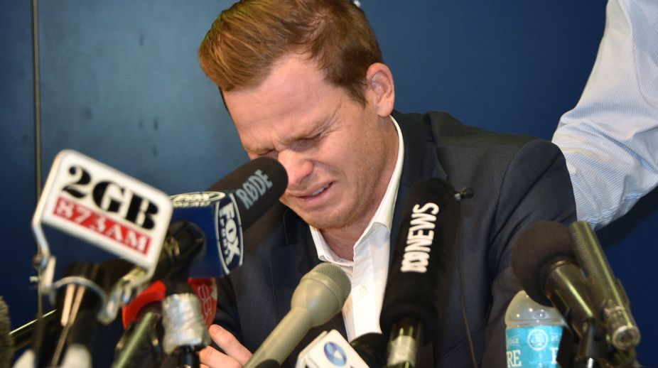 Tears and sympathy: support grows for Smith over cricket ban