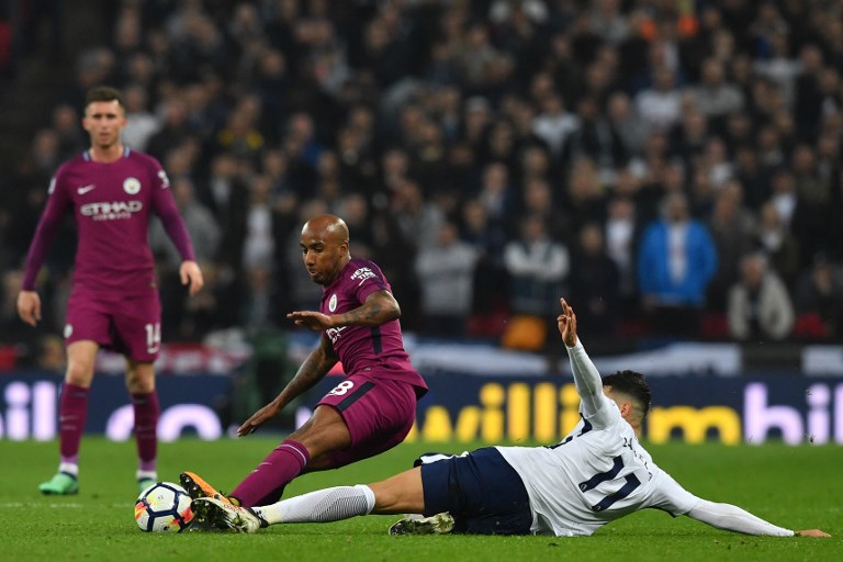 Premier League, Manchester City F.C., Tottenham Hotspur F.C., Tottenham Hotspur vs Manchester City, Erik Lamela, Fabian Delph