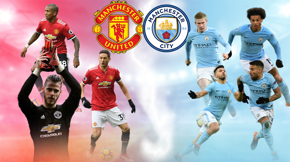 Premier League Combined Manchester United Manchester City Xi On 2017 18 Season Form