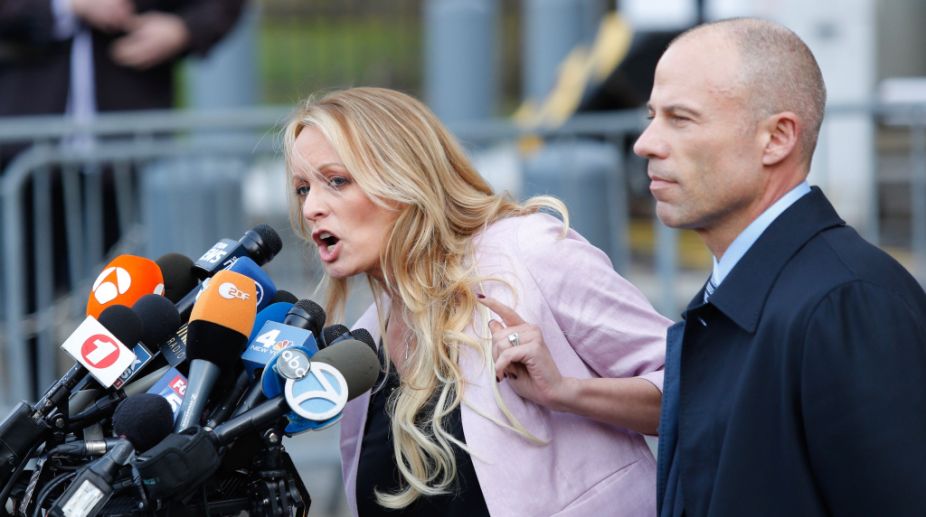 Stormy Daniels’ lawsuit against Trump lawyer halted