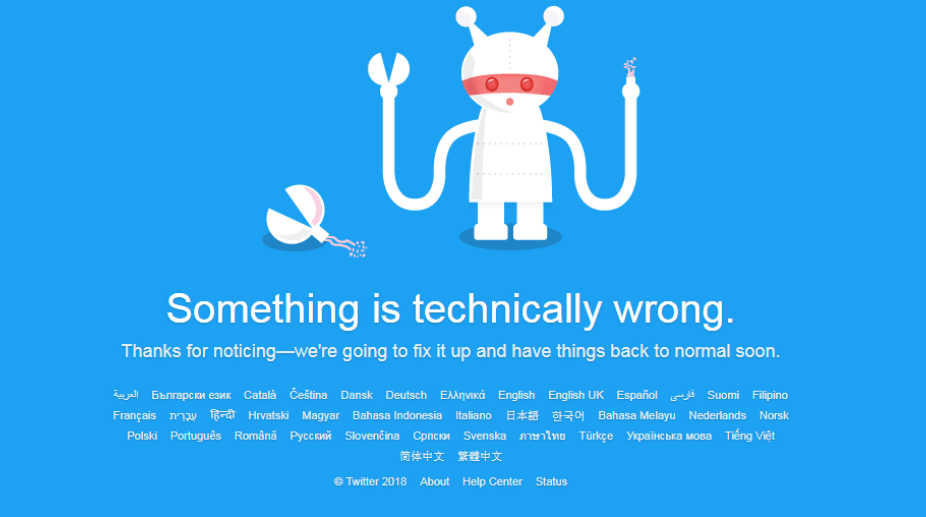 Twitter Goes Down Early Tuesday