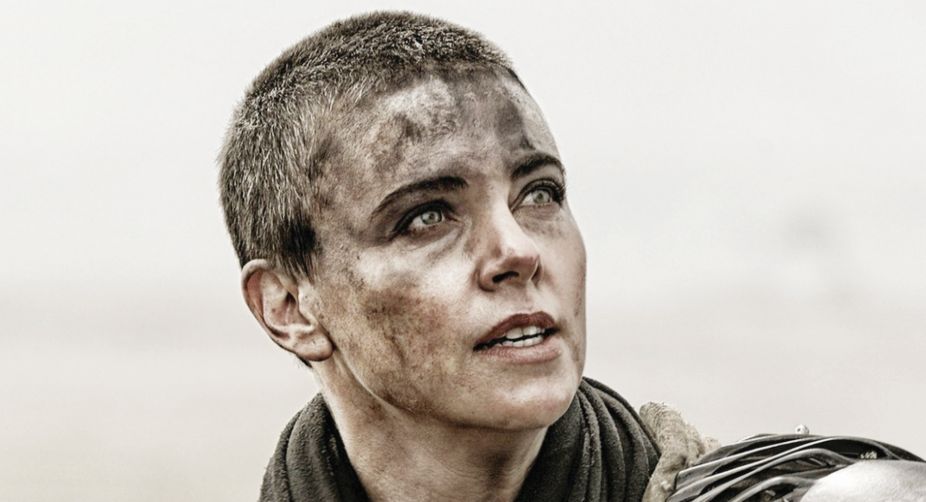 As Furiosa in Mad Max Fury Road, Charlize Theron