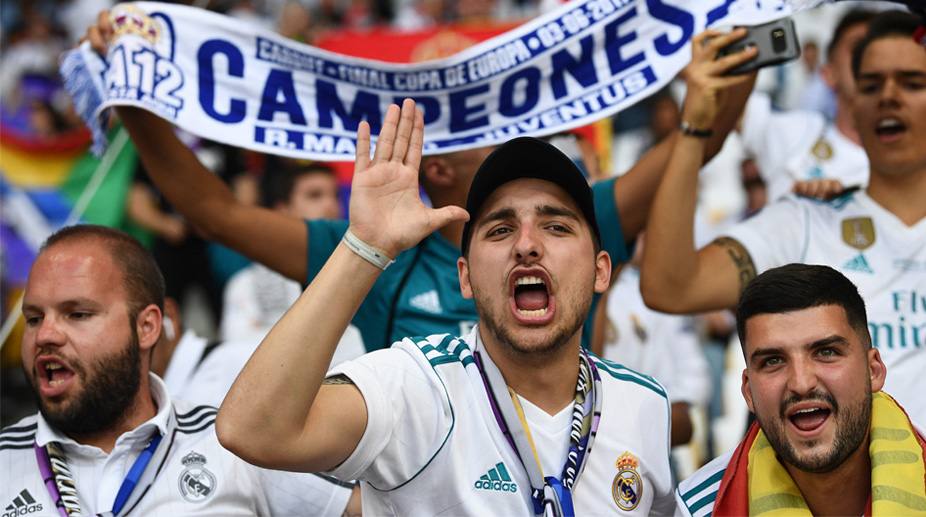 Real Madrid fans celebrate peacefully at fountain - The Statesman