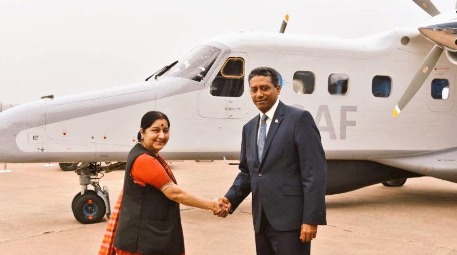 India gifts Dornier Aircraft Do-228 to Seychelles
