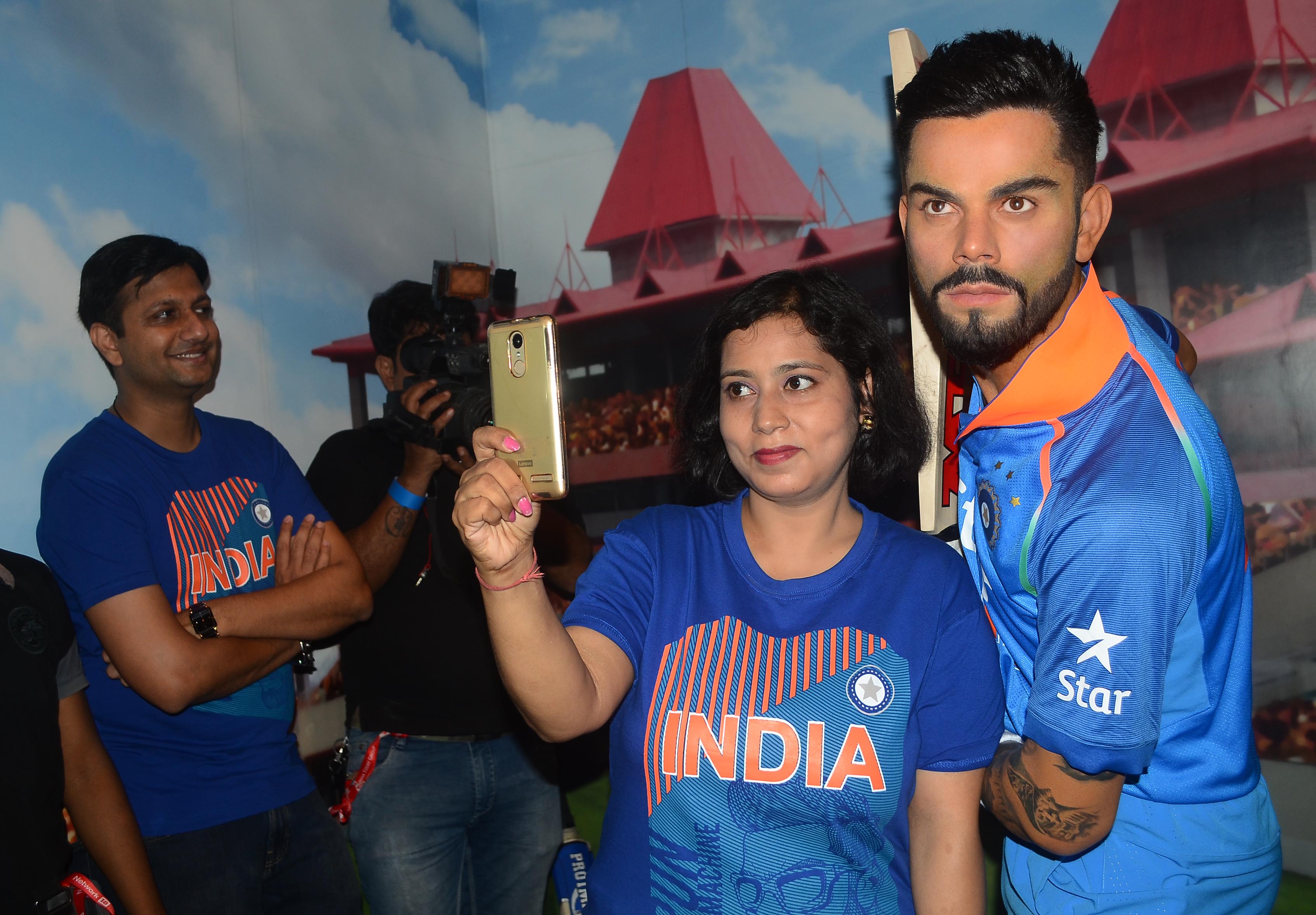 Virat Kohli’s wax statue unveiled at Madame Tussauds