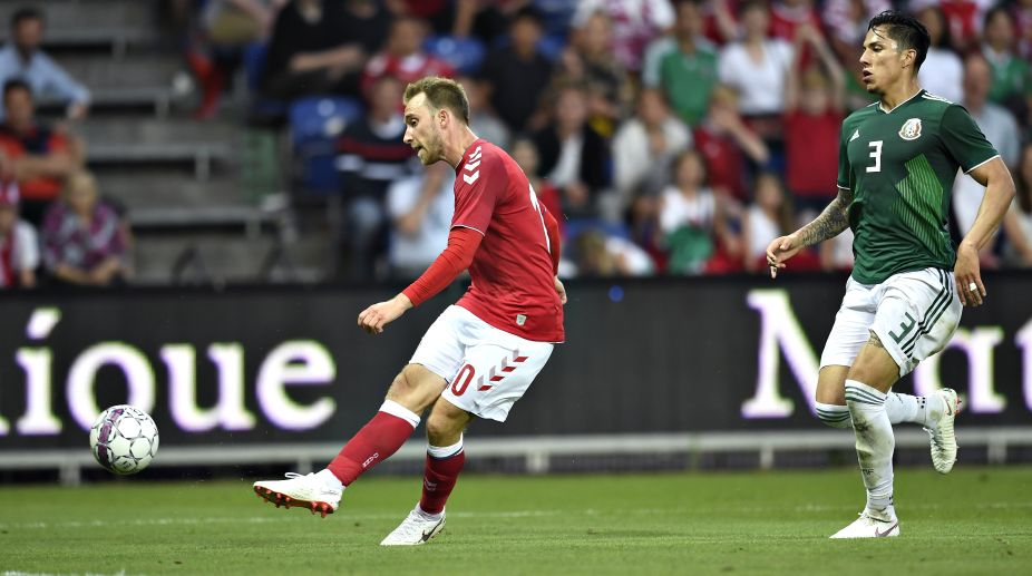 Denmark beat Mexico 2-0