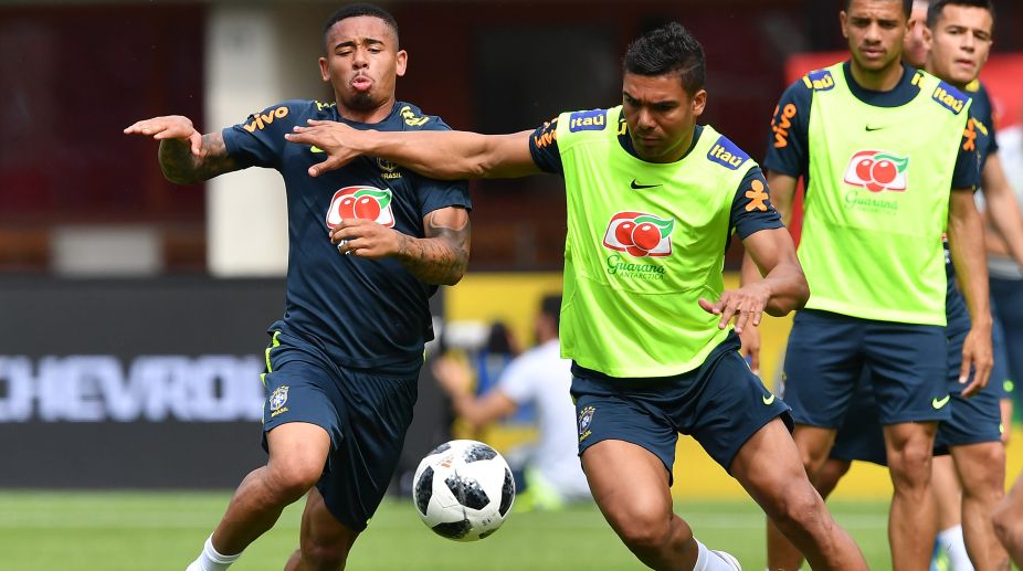 Casemiro, 2018 FIFA World Cup, Brazil, Russia 