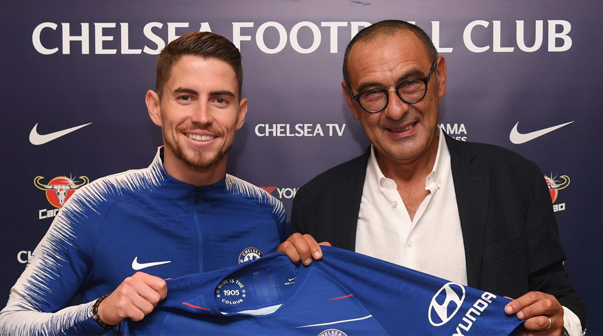 What does Marcos Alonso make of Chelsea new boy Jorginho?