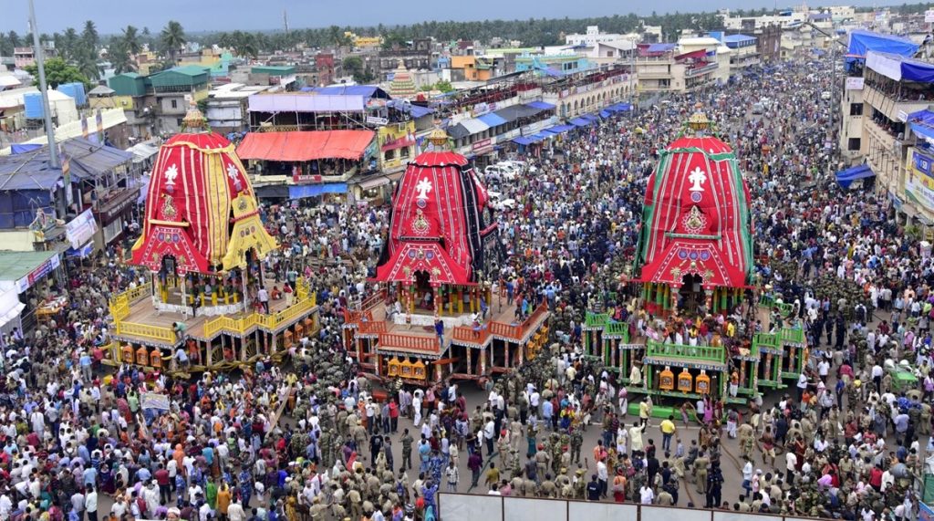 Nine-day Annual Rath Yatra Begins At Jagannath Puri - The Statesman