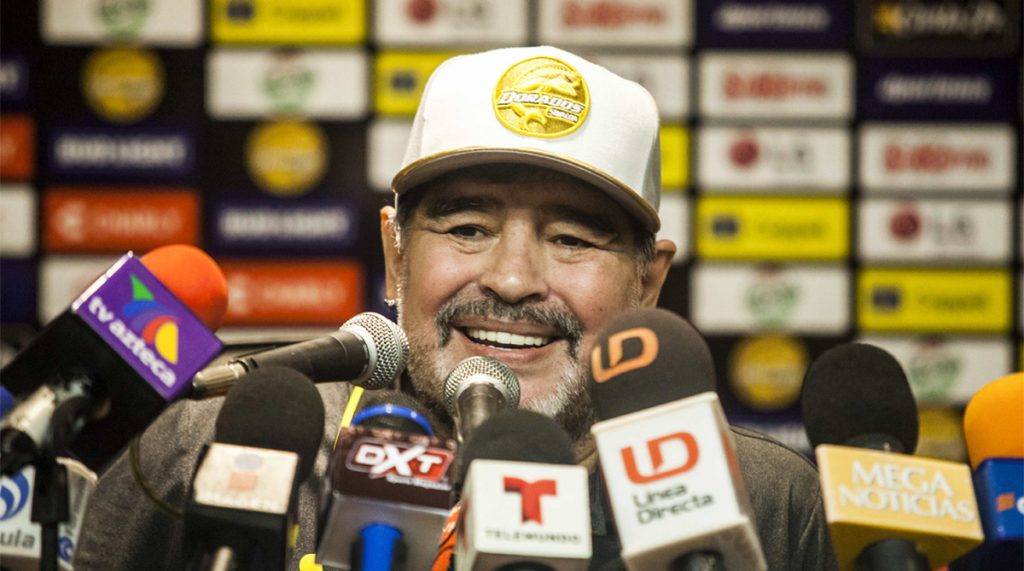 Diego Maradona, Argentina Football, 2018 FIFA World Cup, FIFA World Cup 2018, Mexico Football, Dorados of Sinaloa, Cafetaleros, Sinaloa