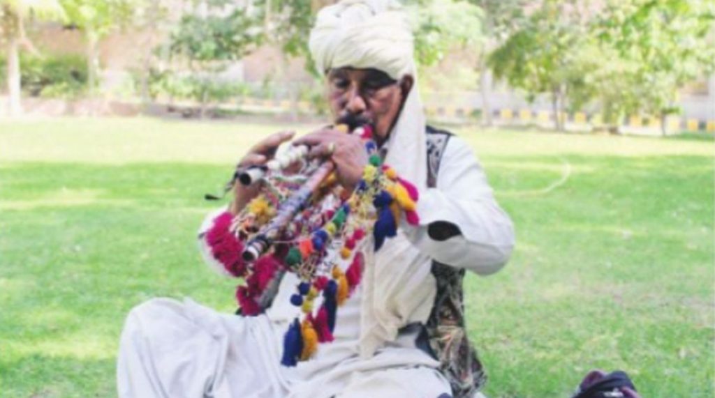 alghoza, Sindhi music, Ustad Ameer Ali Khan, Sindh dancing, Fateh Muhammad, Zulifqar Ali Qureshi, Weenhoo Mal