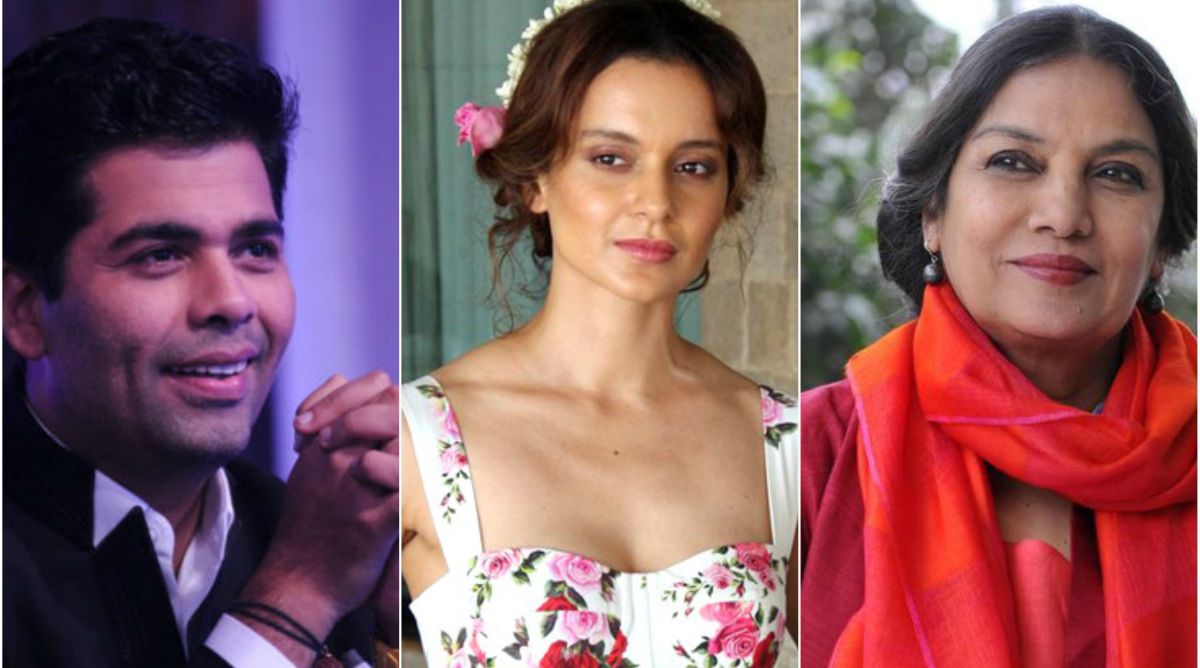 Kangana Ranaut slams Karan Johar, Shabana Azmi for ‘silence’ on #MeToo