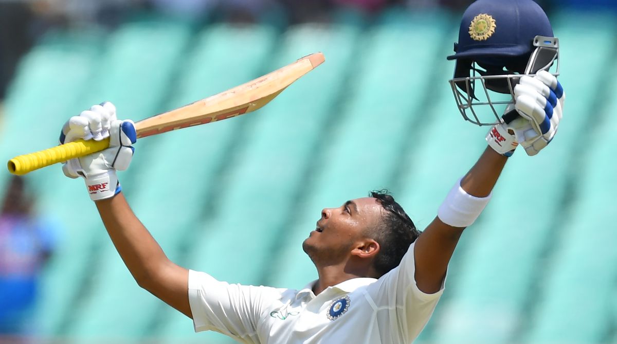 Shaw youngest Indian to crack hundred on debut as India reach 232/3