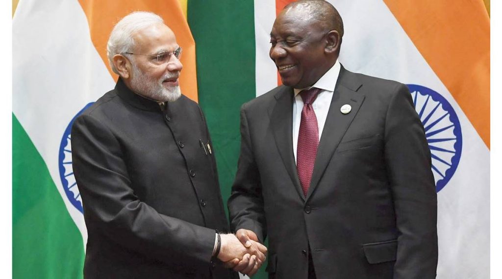 South African President Cyril Ramaphosa Thanks PM Modi For Giving ...