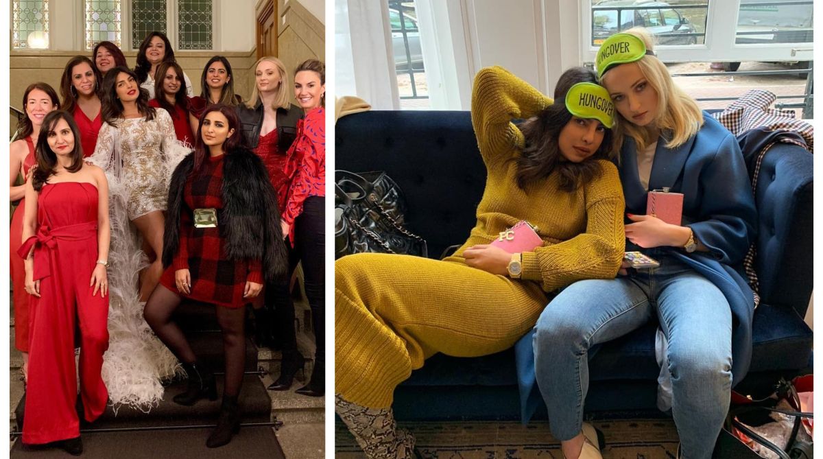 Priyanka Chopra and Sophie Turner Lived Out Their Best Bachelorette Lives